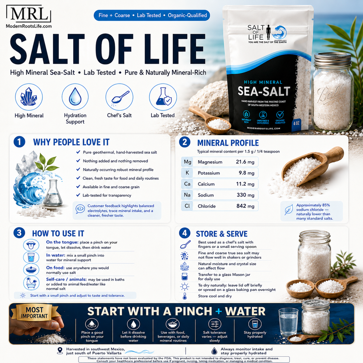 High Mineral Sea Salt